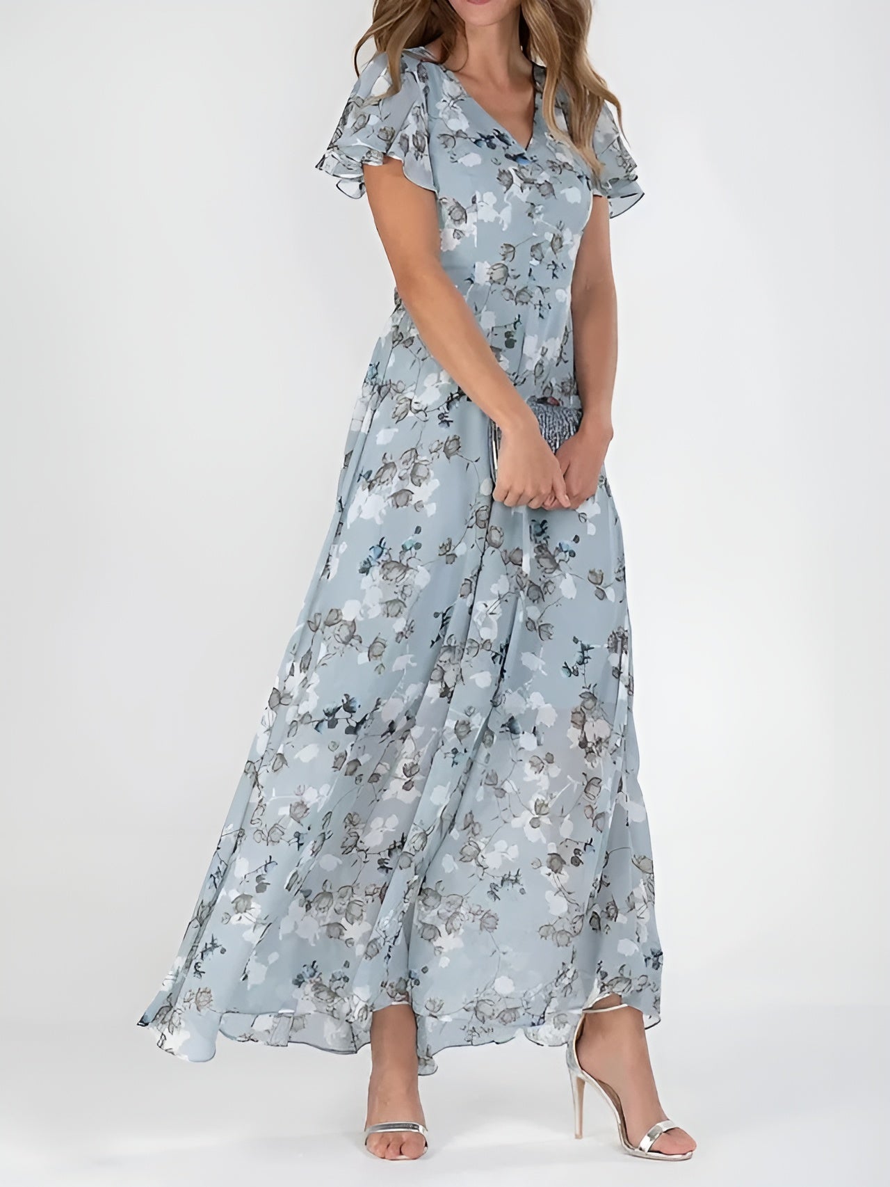 Amber™ | Robe Fluide Cache-Ventre
