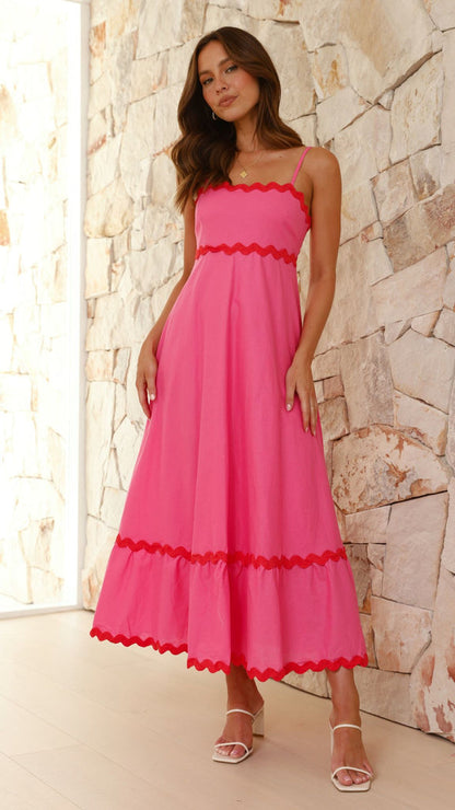 Clara™ | Robe longue à bretelles