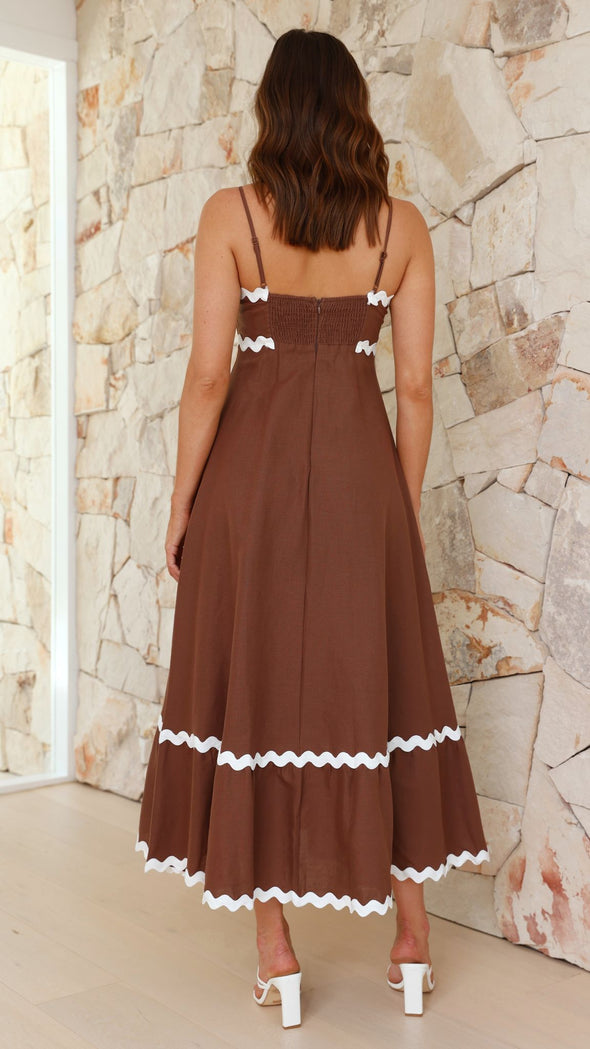 Clara™ | Robe longue à bretelles
