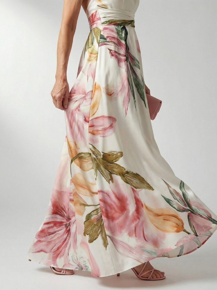 Amiel | Robe Maxi Fleurie Légère