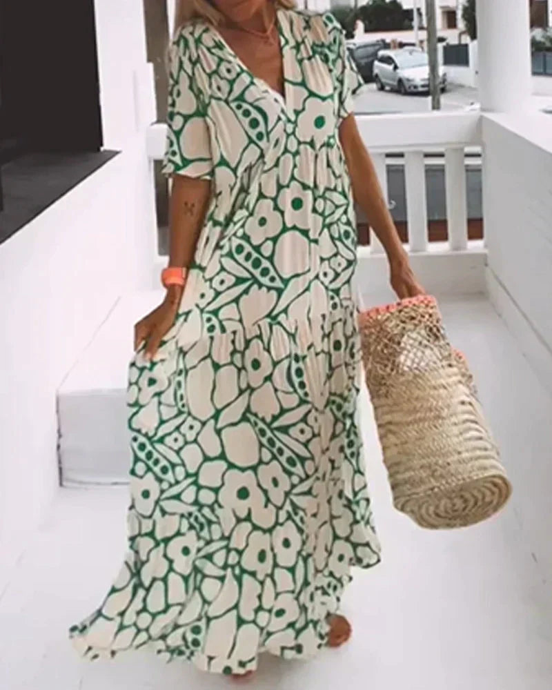 Christine™ | Robe Longue Fluide