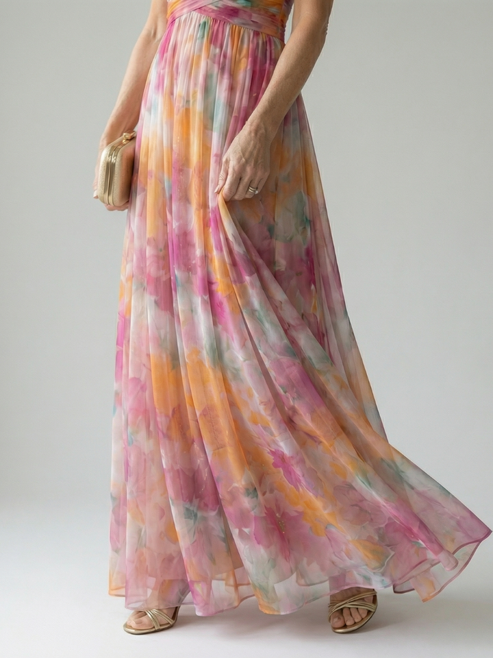 Isel | Robe Maxi à Enveloppe Douce