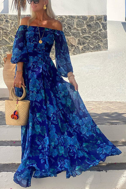Calista™ | Robe Longue Épaules Dénudées