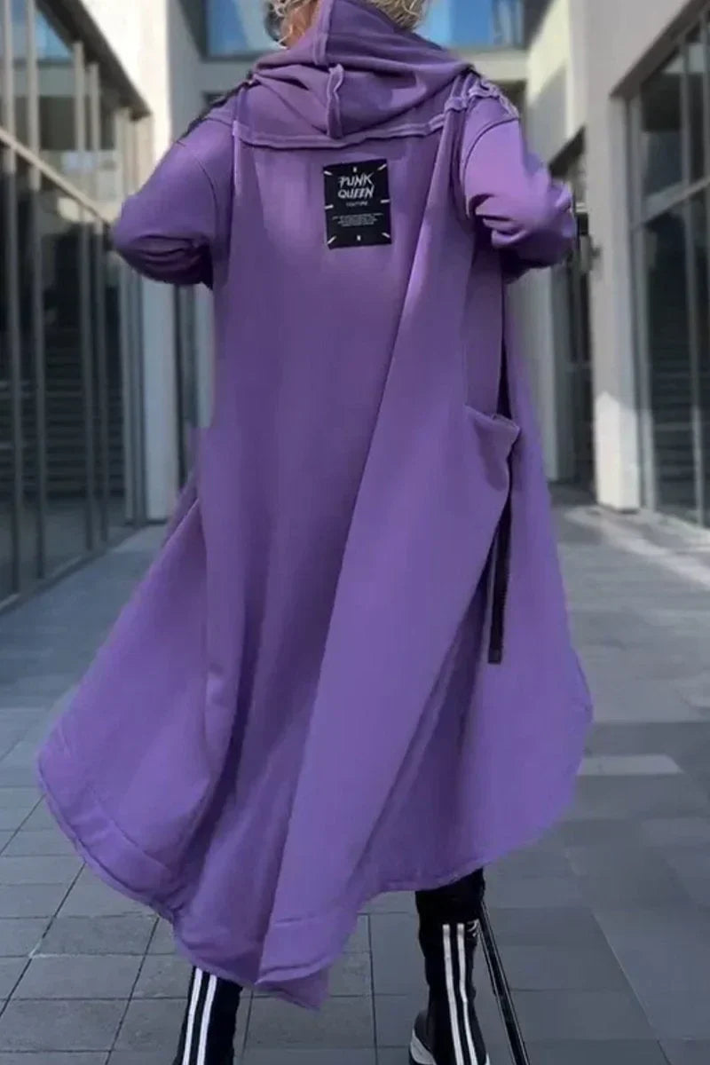 MANA™ | HOODIE LONG AVEC ZIP EN TISSUS LÉGERS ET RESPIRANTS