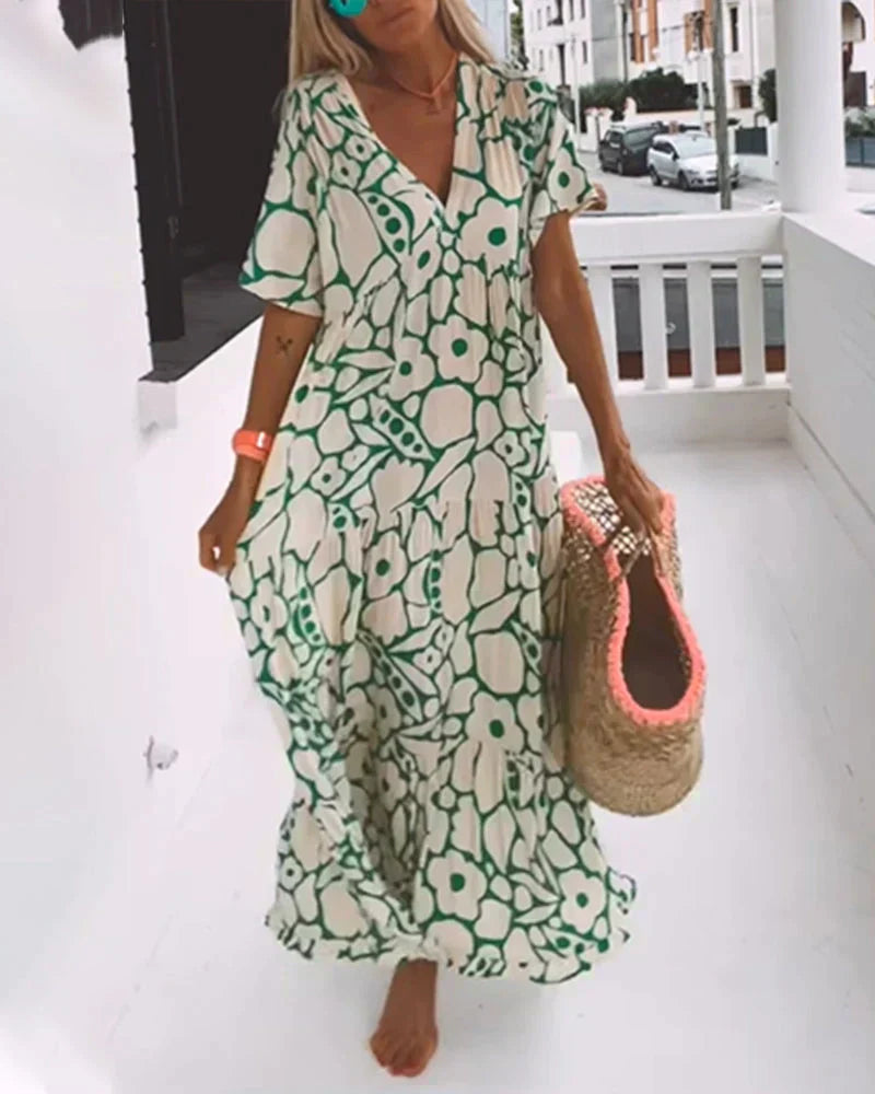 Christine™ | Robe Longue Fluide