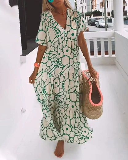 Christine™ | Robe Longue Fluide