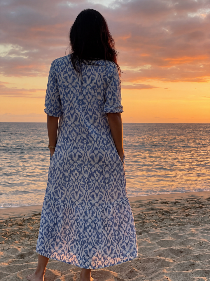 Jonah | Robe Midi Côtière