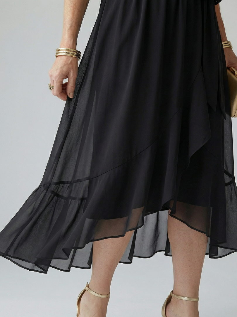 Elric | Robe Midi Drapée