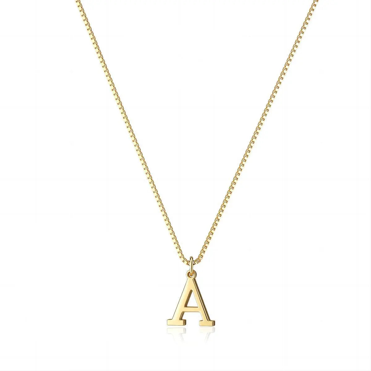 Collier avec des initiales de lettres d'amour