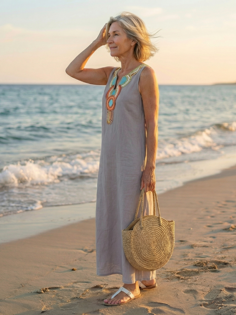Arielle | Robe Midi Airy Flow