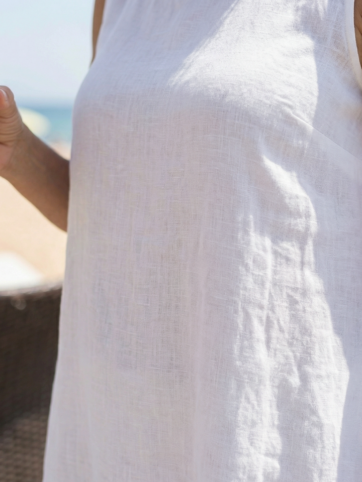 Ismerie | Robe Midi Drapeau Facile