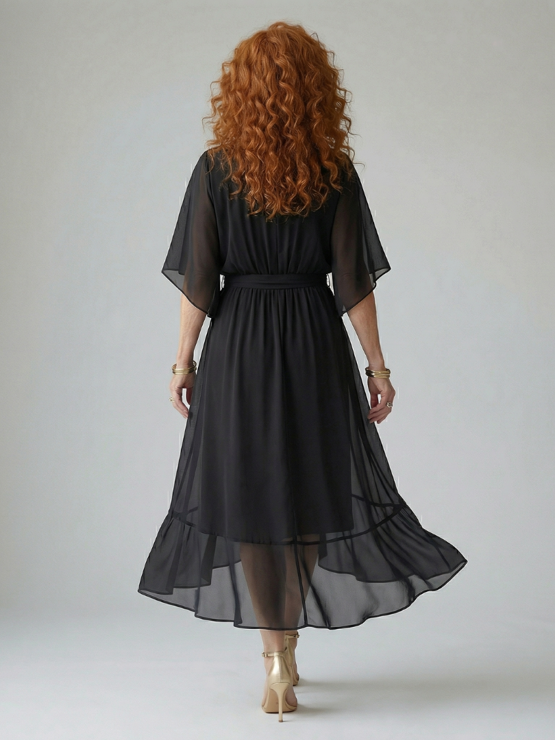 Elric | Robe Midi Drapée