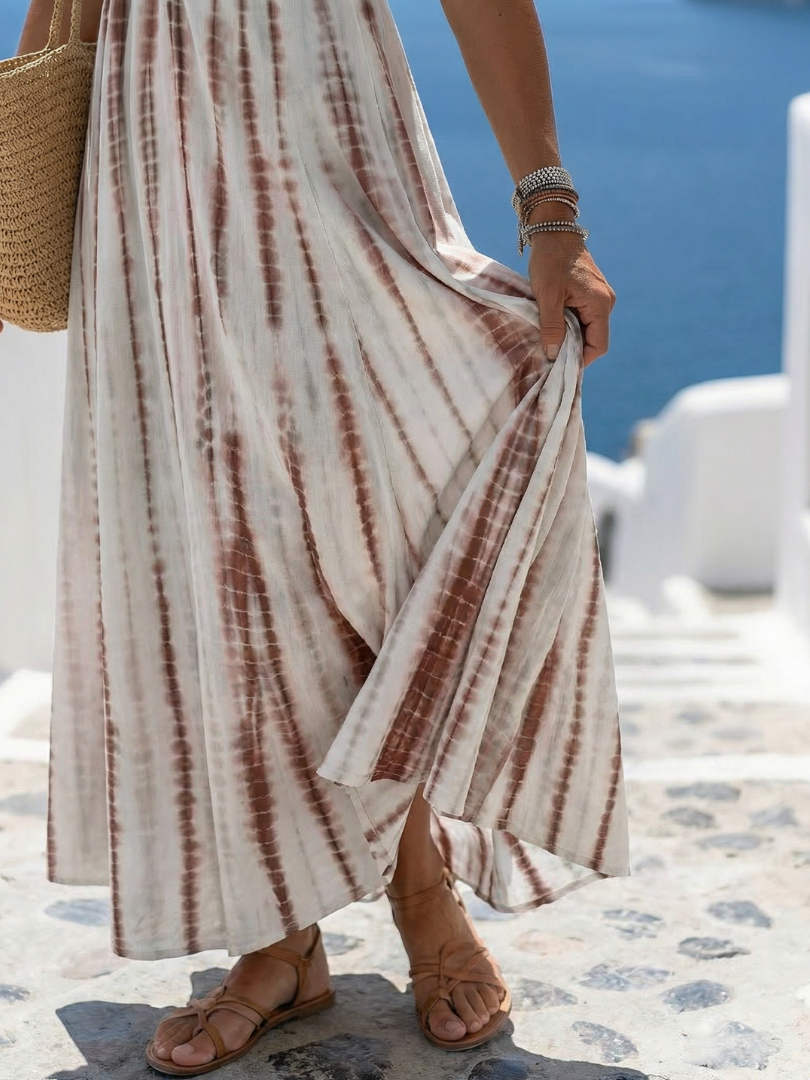 Karys | Robe Midi Teintée Douce à Coupe Décontractée