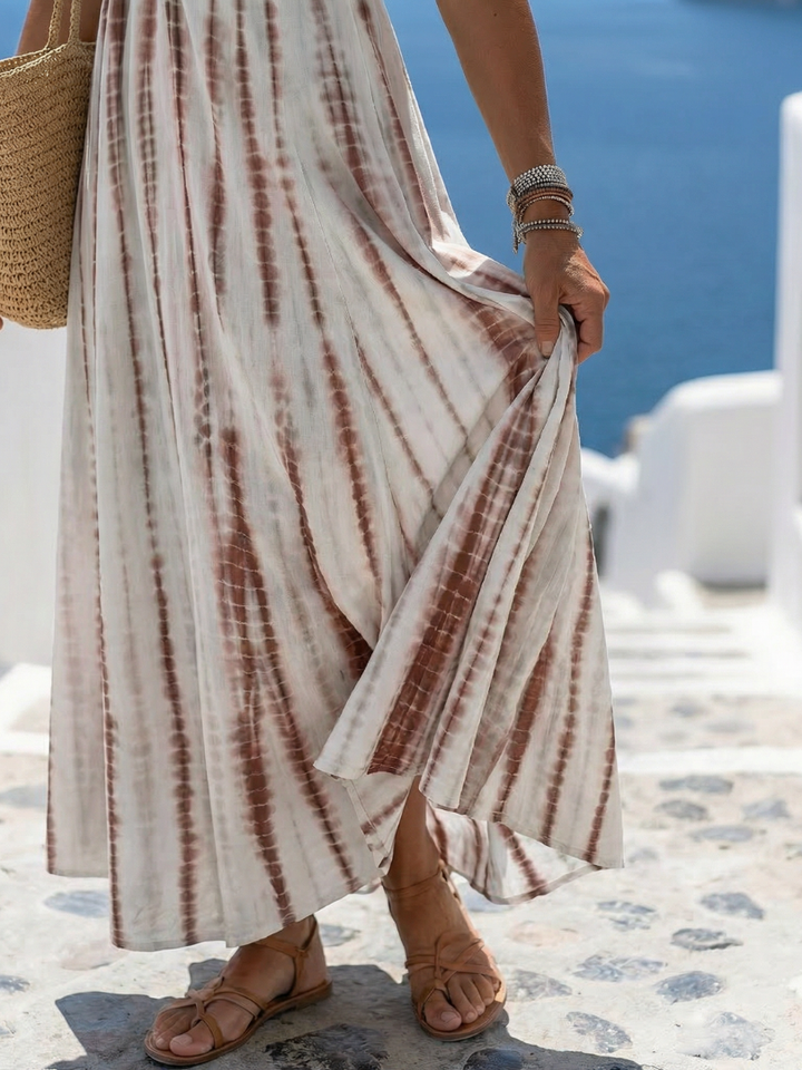Karys | Robe Midi Teintée Douce à Coupe Décontractée