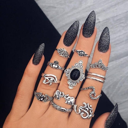Emballage unique avec 8 à 12 bagues