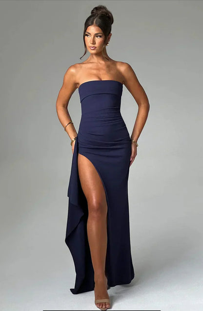 Stacy™ | Robe Longue Épaules Dénudées