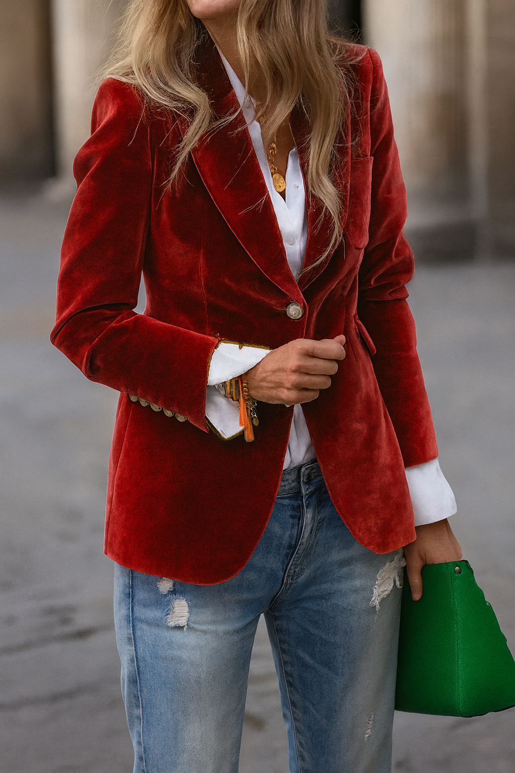 Alida™ | Blazer Ajusté