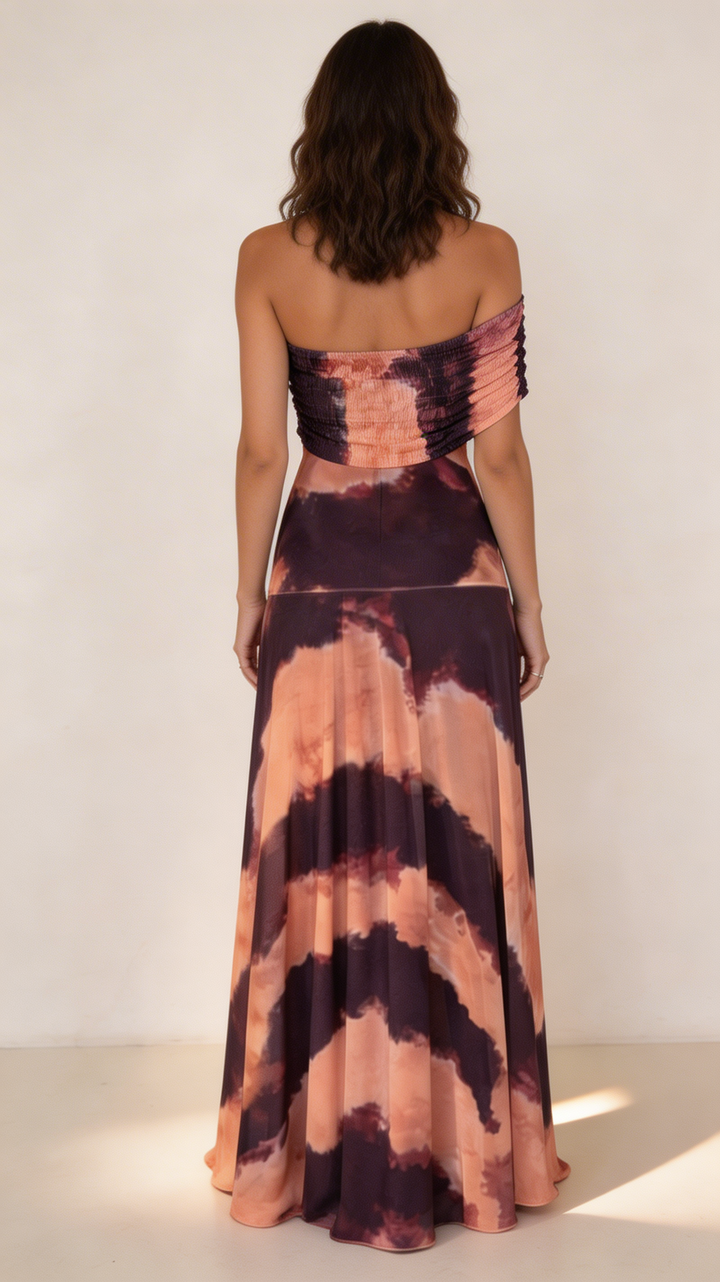 Sol | Robe maxi tie dye