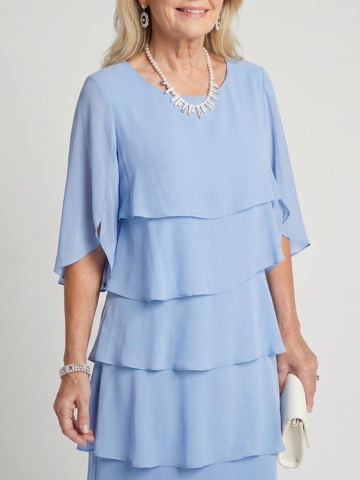 Brent | Robe Midi à Volants