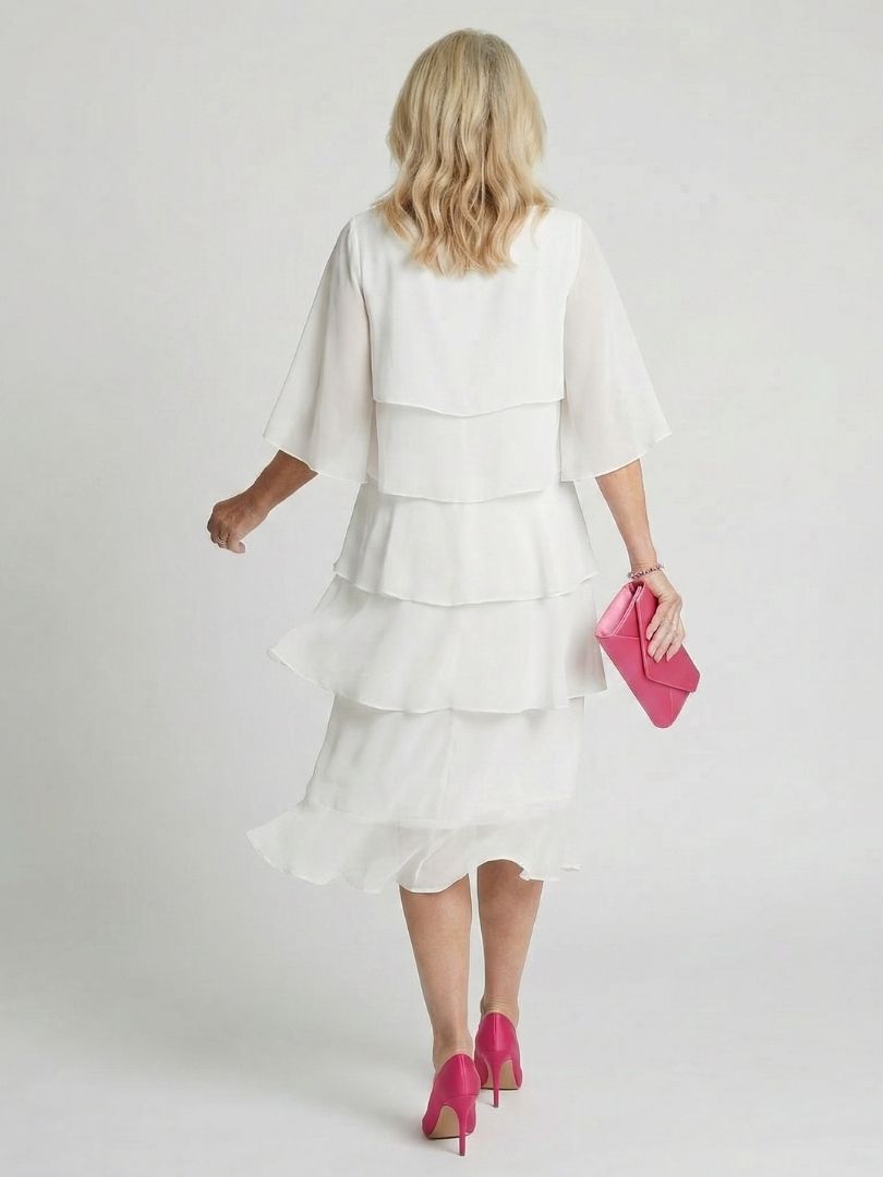 Brent | Robe Midi à Volants