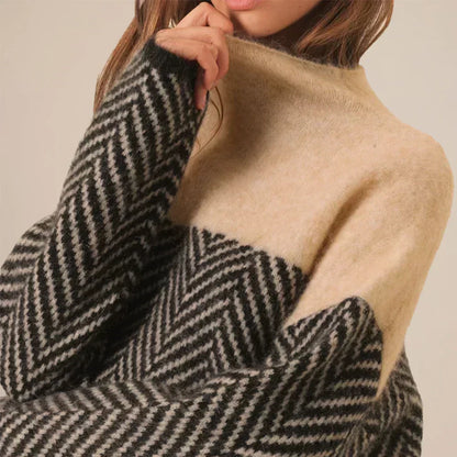 Louise™ | Pull Col Roulé