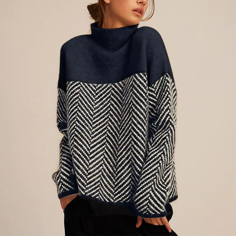 Louise™ | Pull Col Roulé