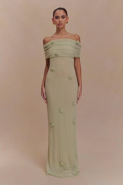 Céleste™ | Robe Longue Maxi Tricotée