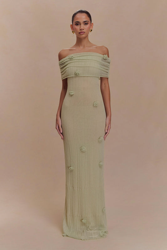 Céleste™ | Robe Longue Maxi Tricotée