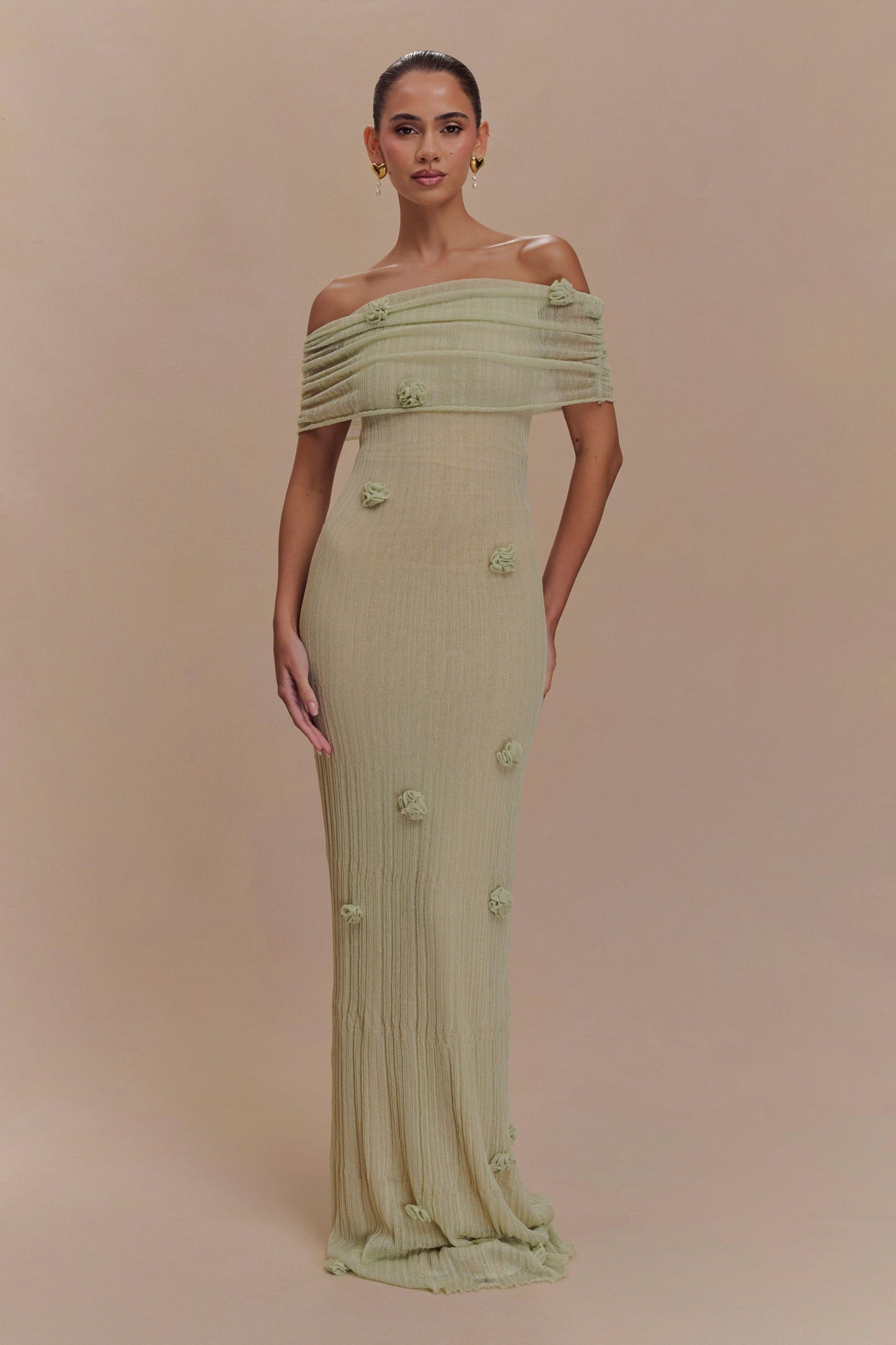 Céleste™ | Robe Longue Maxi Tricotée