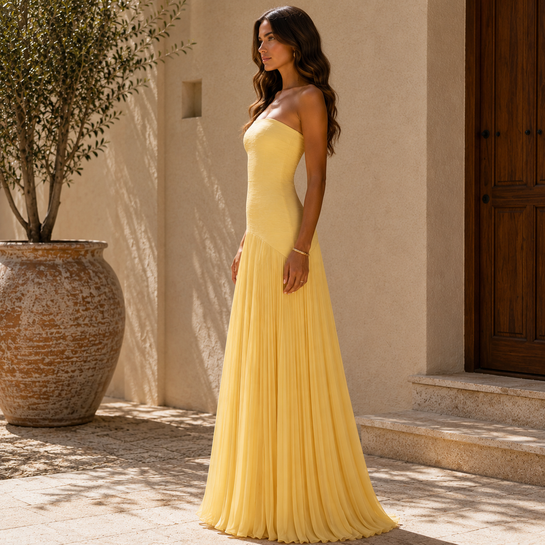 Robe Almudena™ | Élégance Sophistiquée qui Épure avec Délicatesse