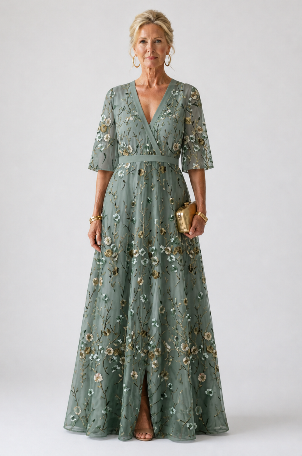 Stella | Robe maxi florale