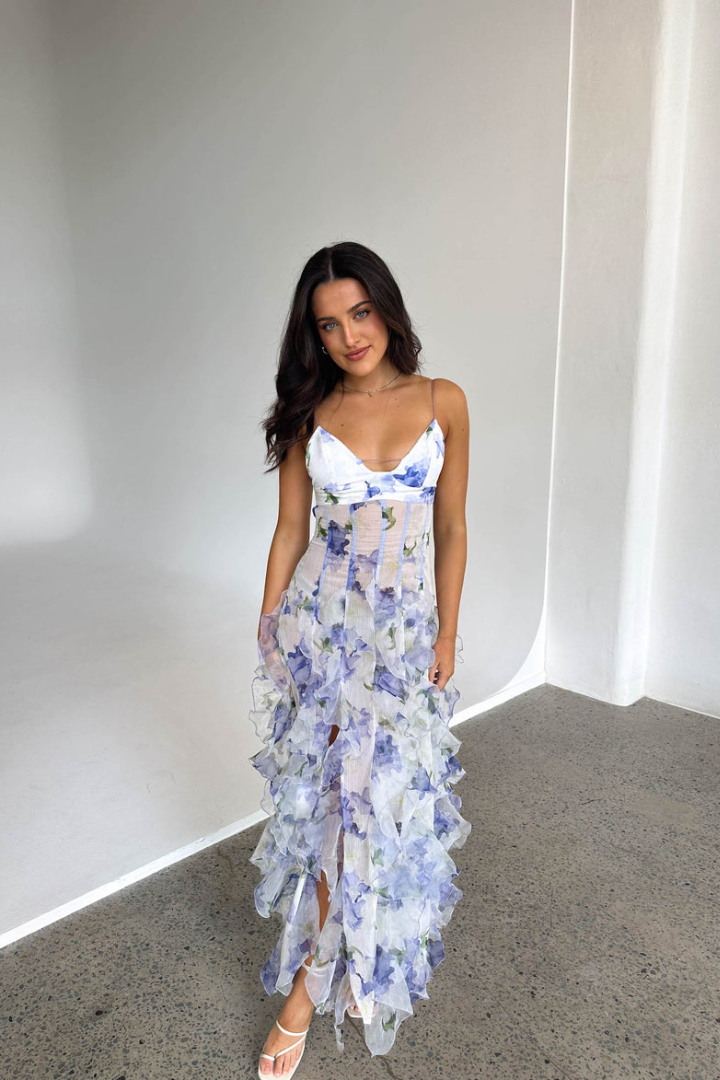 Elora™ | Robe Longue Bohème Brodée
