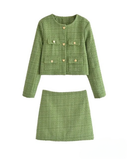 Fabienne™ | Ensemble Tweed Fabia
