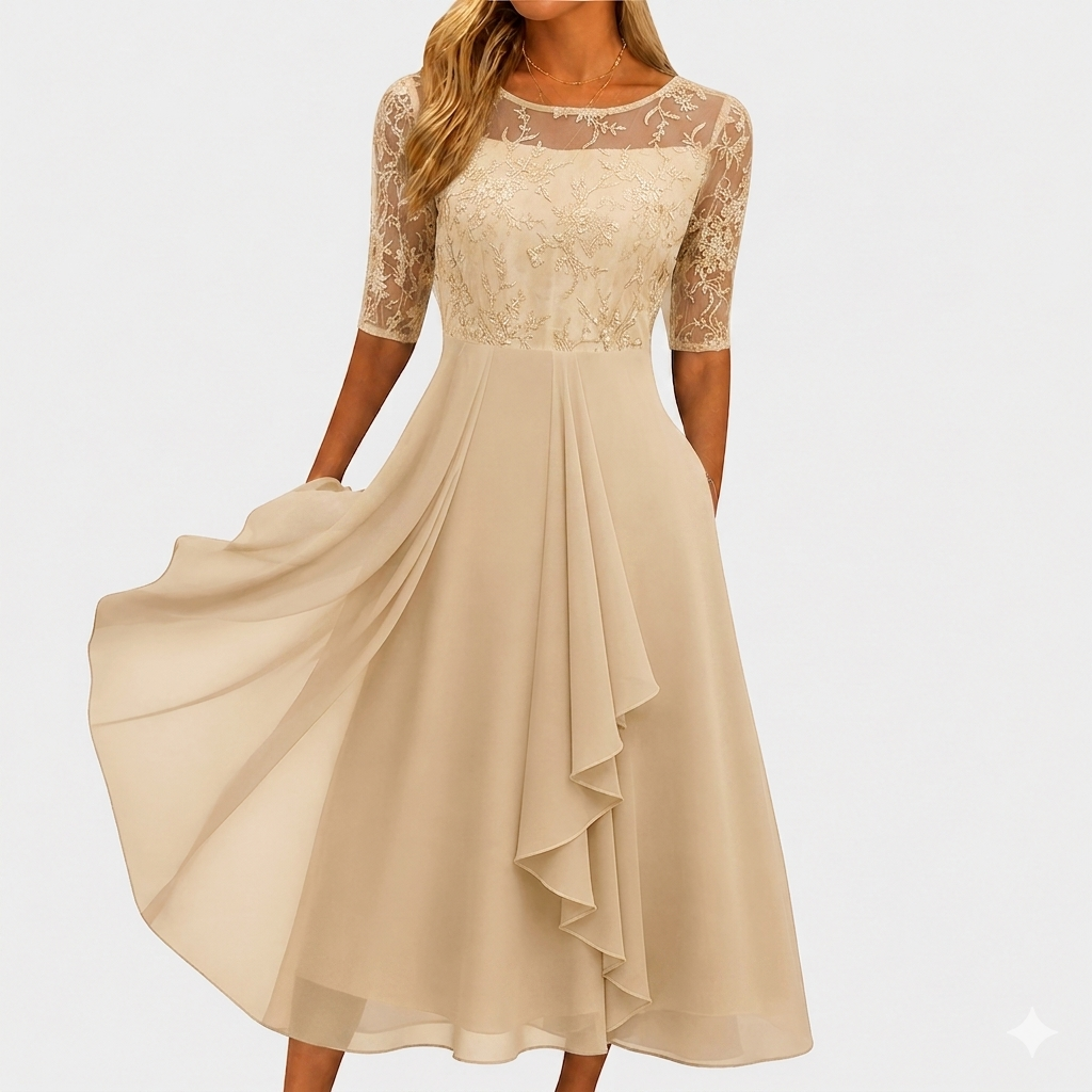 Blanca | Robe élégante en dentelle