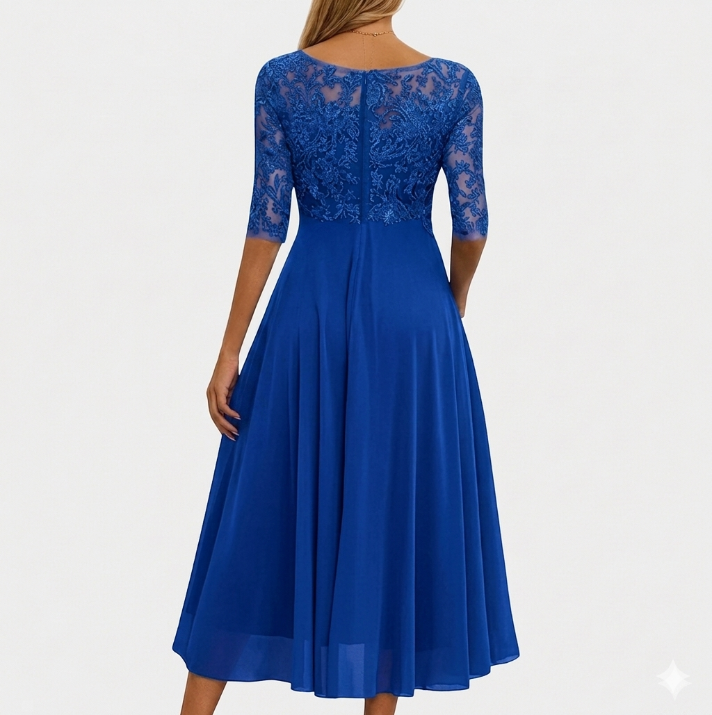 Blanca | Robe élégante en dentelle