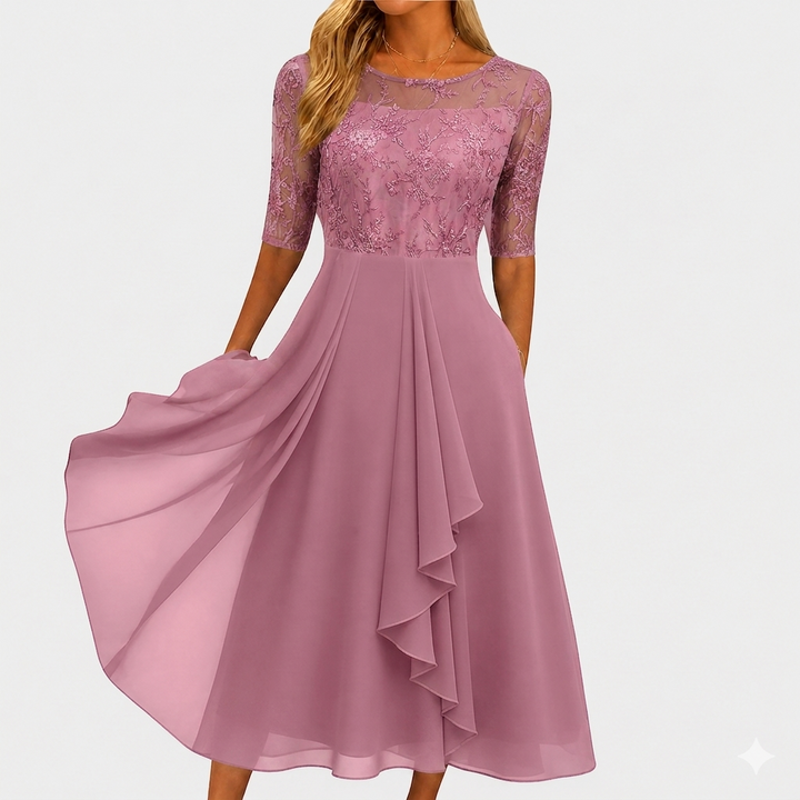 Blanca | Robe élégante en dentelle