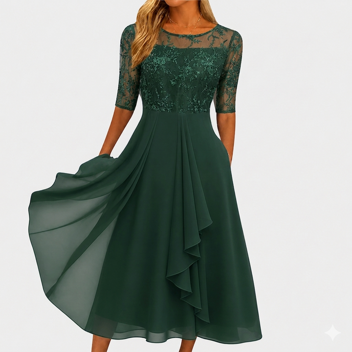 Blanca | Robe élégante en dentelle