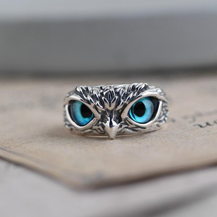 Bague réglable en argent et opale Glückseule
