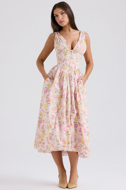 Sarah™ | Robe Midi d’Été