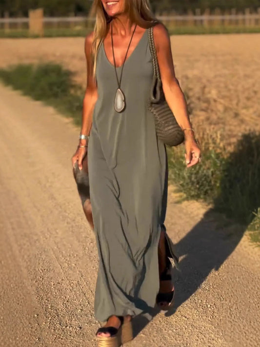 Isadora™ | Robe De Soirée Longue Élégante Blanche Chic
