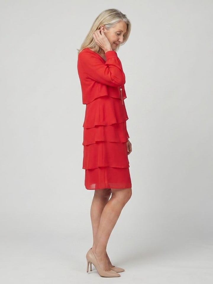 Kirax | Robe à couches propre, longueur genou