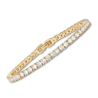Bracelet tennis en moissanite