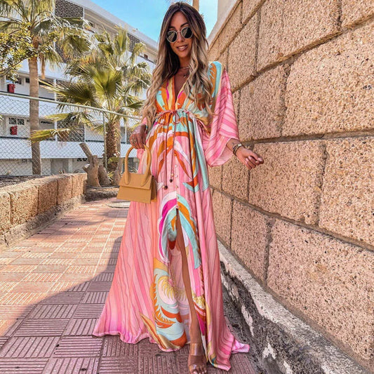 Nora™ | Robe D'Été Chic Colorée