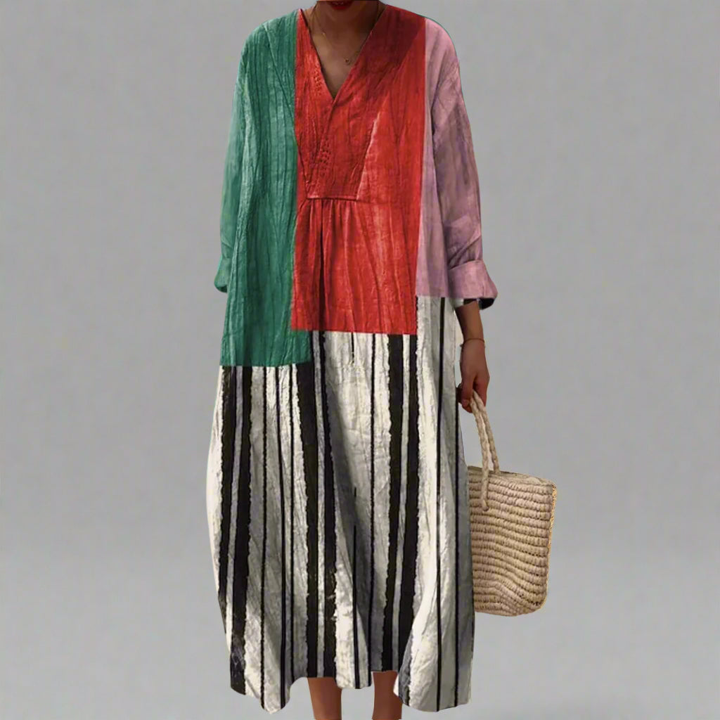 Rosa™ | Robe géométrique élégante
