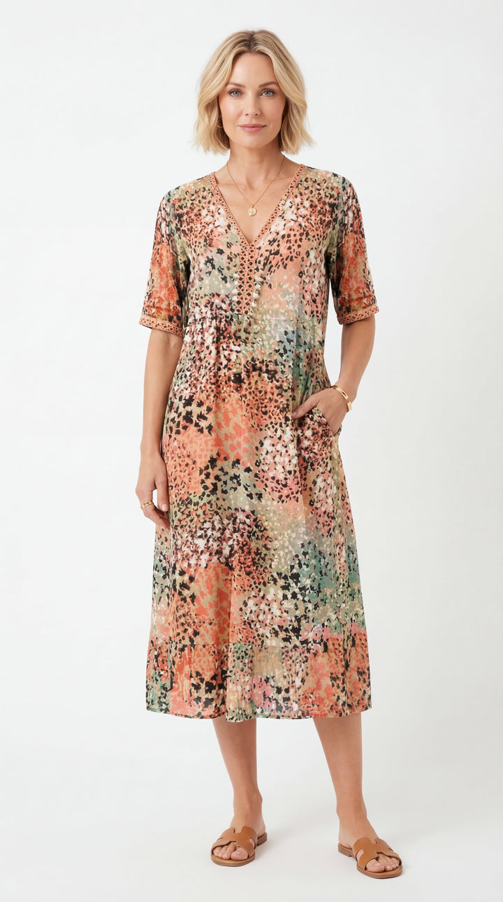 Lina | Robe légère avec décolleté en V