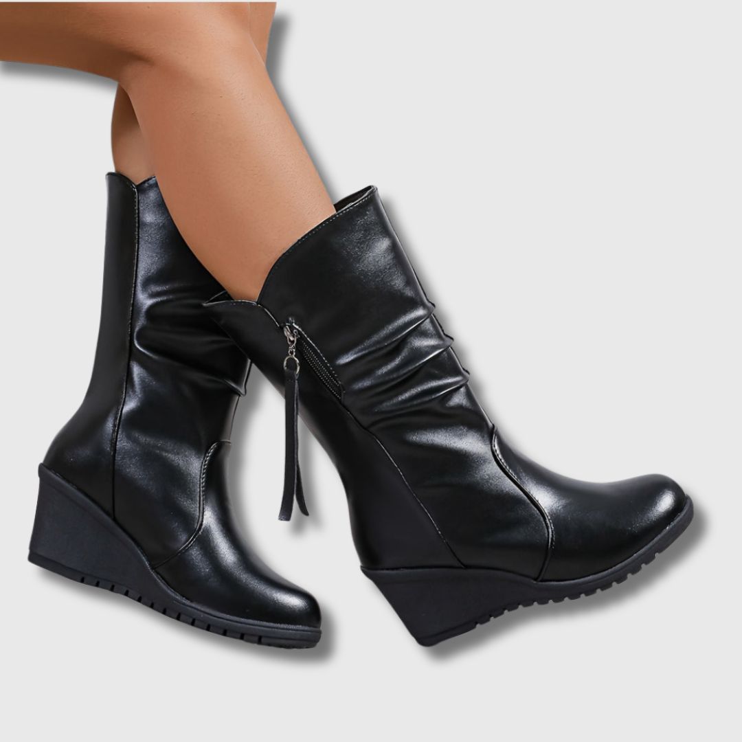 Cécile™ | Bottes Femme avec Franges