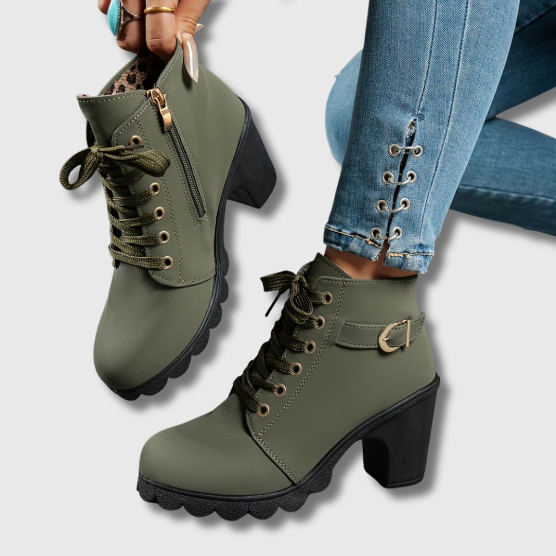 Aurélia™ | Bottines Femme à Talon