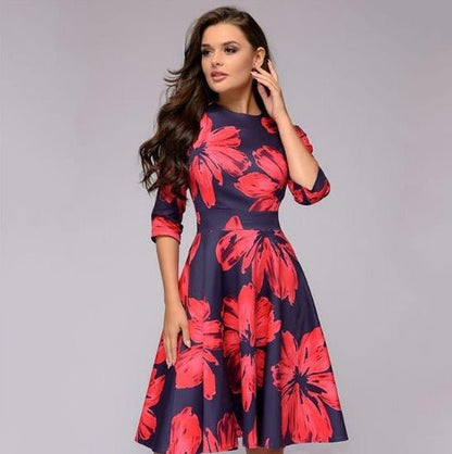 Sibylle™ | Robe Fleurie