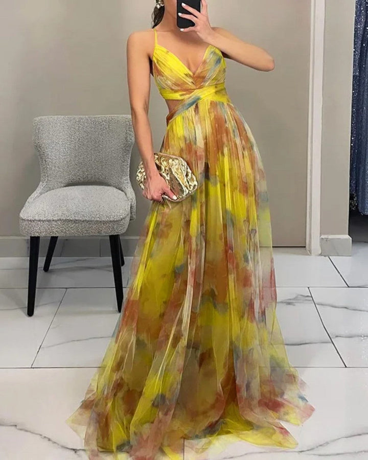 Giselle | Robe maxi florale