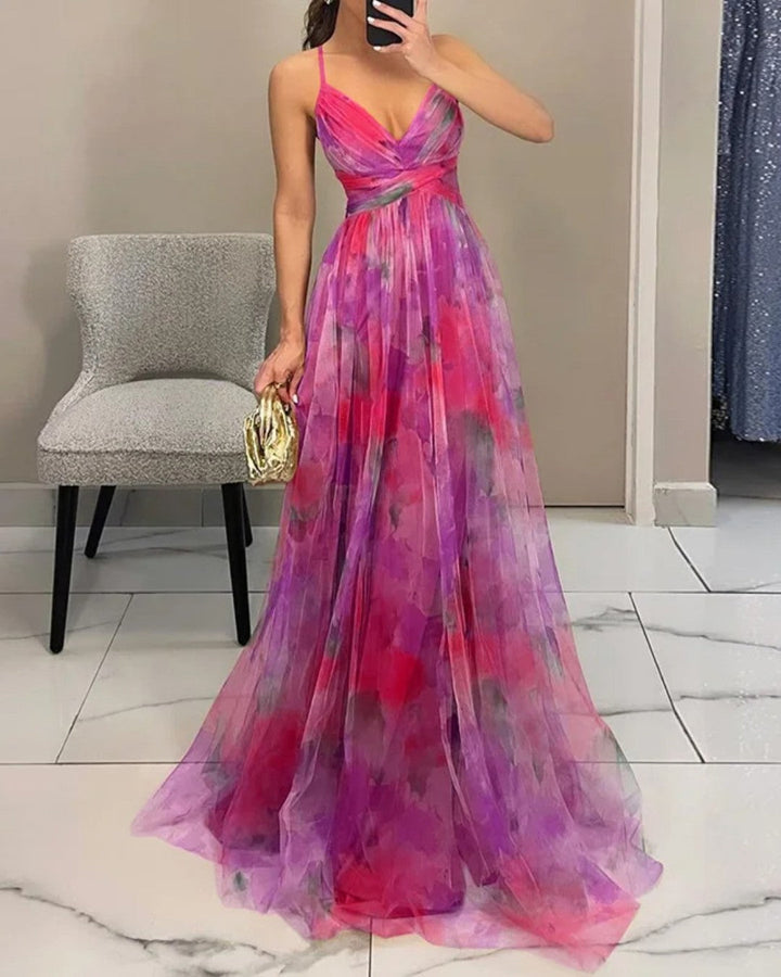 Giselle | Robe maxi florale